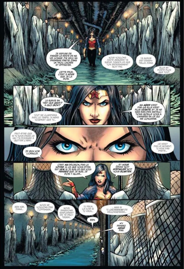 Planche extraite du comics. Sert d'exemple.