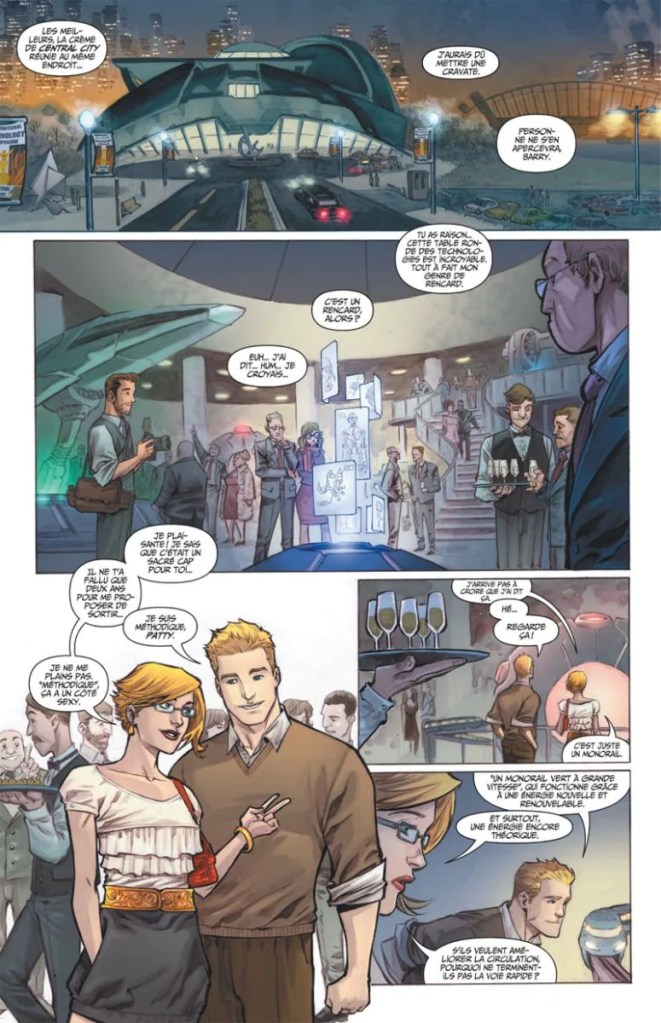 Planche extraite du comics. Sert d'exemple.