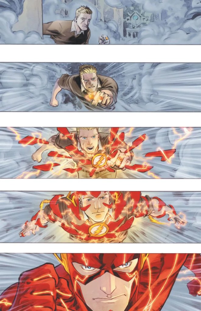 Planche extraite du comics. Sert d'exemple.