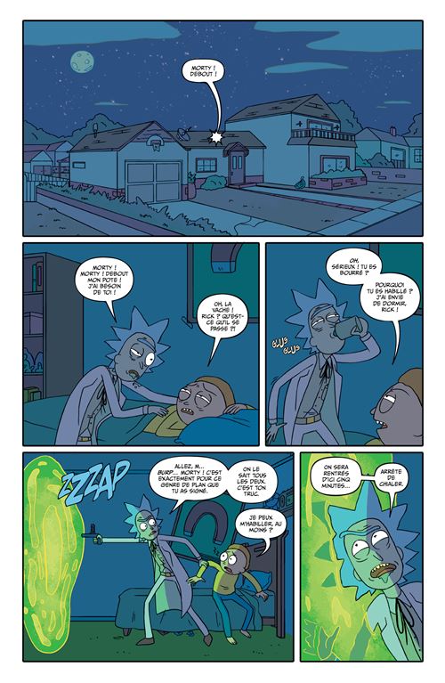 Planche extraite du comics. Sert d'exemple.