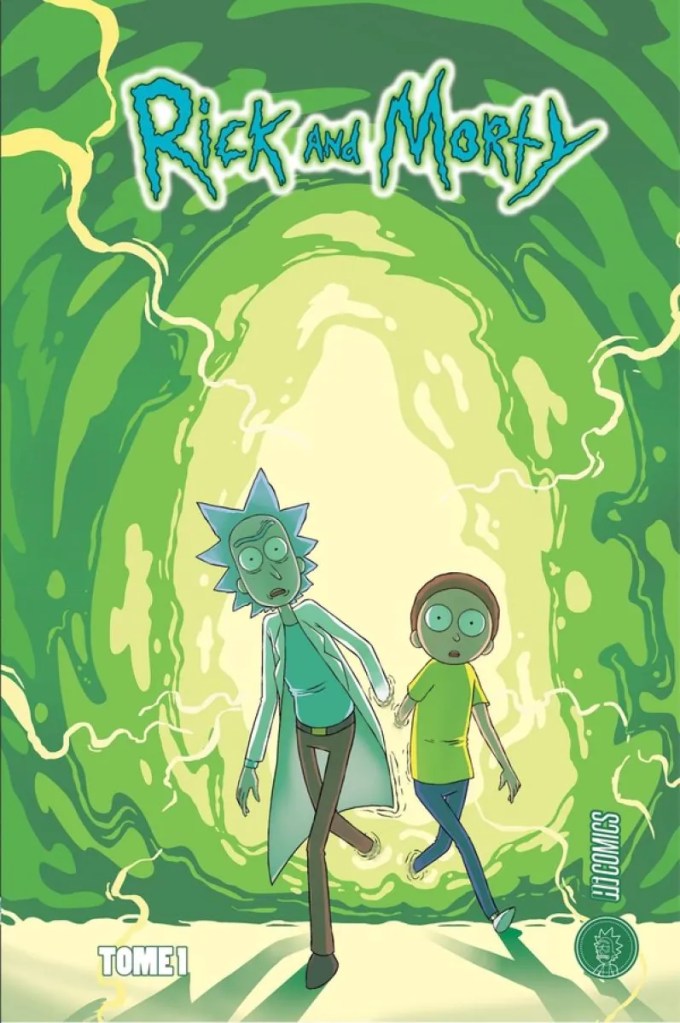 Première de couverture du comics.