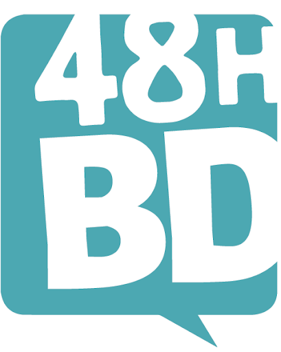 Logo des 48 heures de la BD.