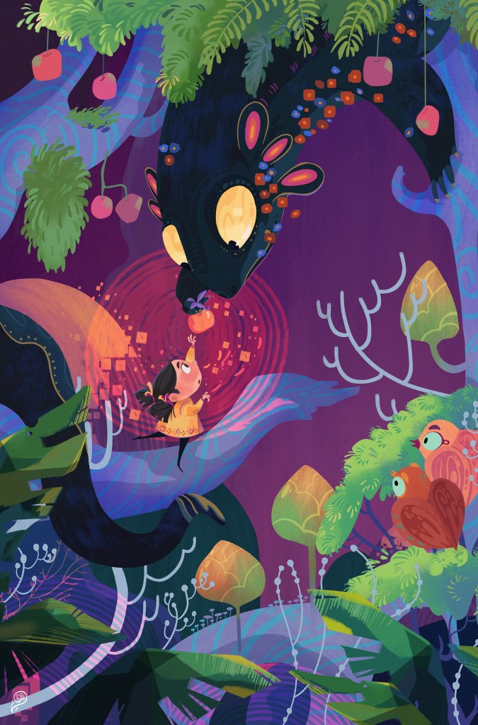 Extrait d'une illustration de Vanessa Morales.